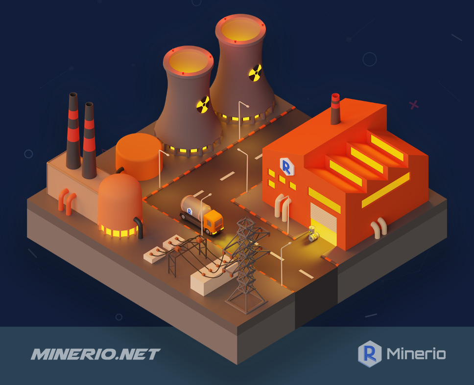 Power plant NFT cover art